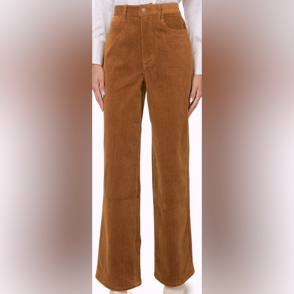 Rails Getty High-Rise Corduroy Pants Ground Cinnamon Brown Size 29 NWT - Picture 1 of 13